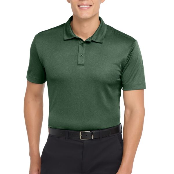 Heathered Silk Touch Performance Polo Thumbnail