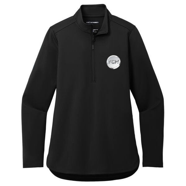 FCH - Women's Double Knit 1/4-Zip Pullover Thumbnail